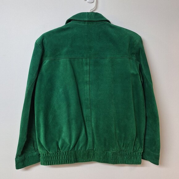 Green Danier Leather Jacket - Picture 2 of 5